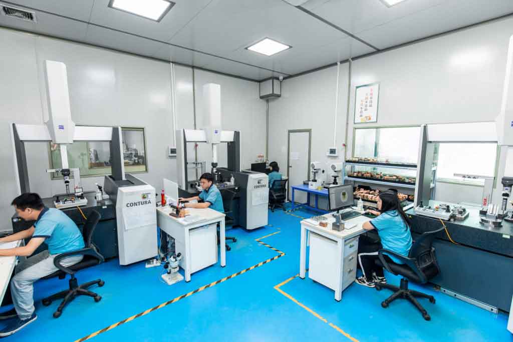 R&D quality testing department